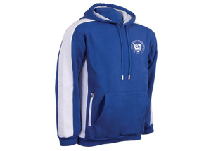 Elite Girls Hoodie - Royal / White